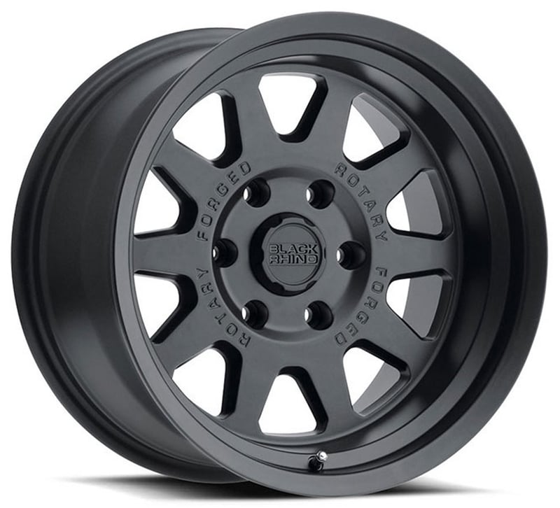 17x8 black rhino stadium matte black 5x160 45mm