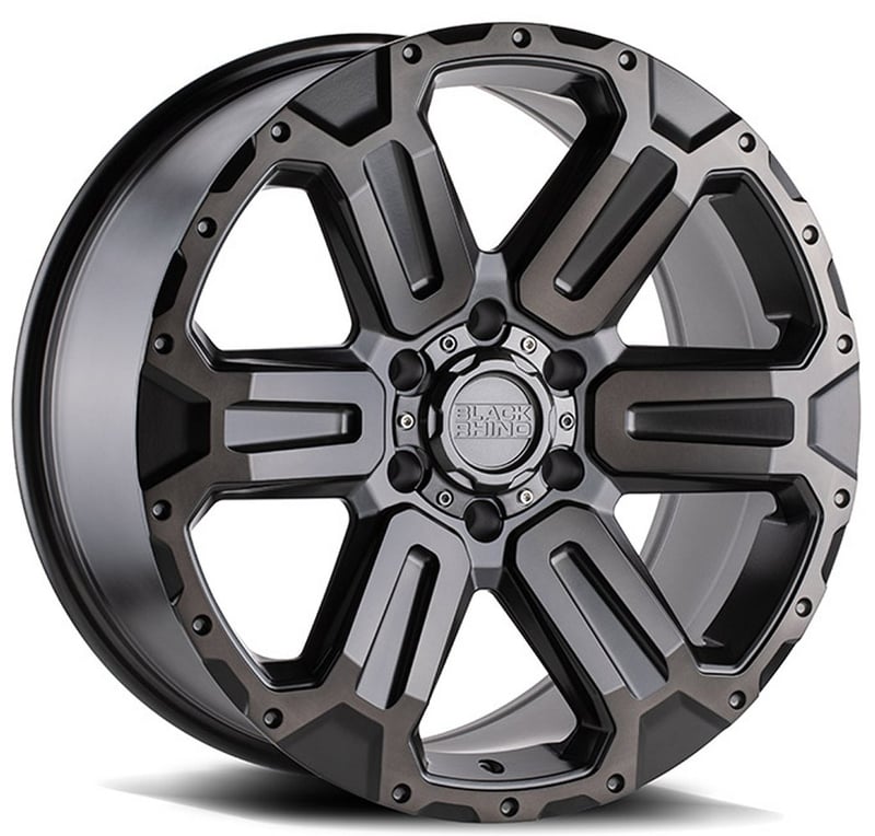 20x9 black rhino wanaka matt gunmetal w/ brushed face & tinted 6x4.5/114.3 35mm