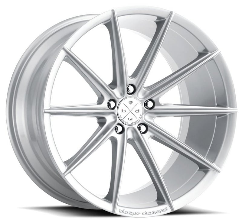 20x10 blaque diamond bd-11 gloss silver (custom)