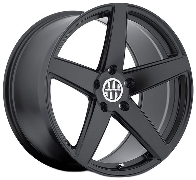 (clearance - no returns) 19x11 victor equipment baden all matte black (rotary forged) 5x130 55mm