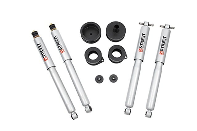 belltech 07-17 jeep jk wrangler rubicon complete leveling kit 1033sp