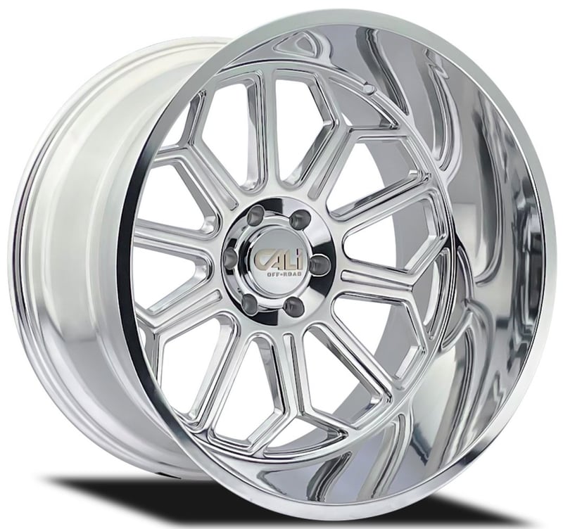 20x10 cali off-road auburn 9117 polished 6x5.5/139.7 -25mm