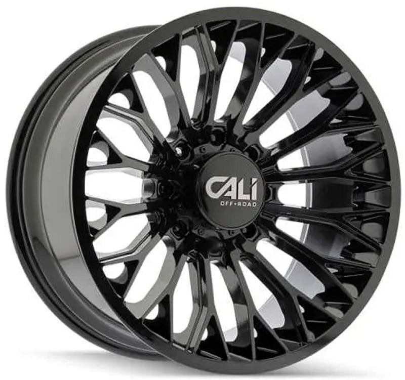 20x10 cali off-road evoke 9119 gloss black 8x165/6.5 -19mm