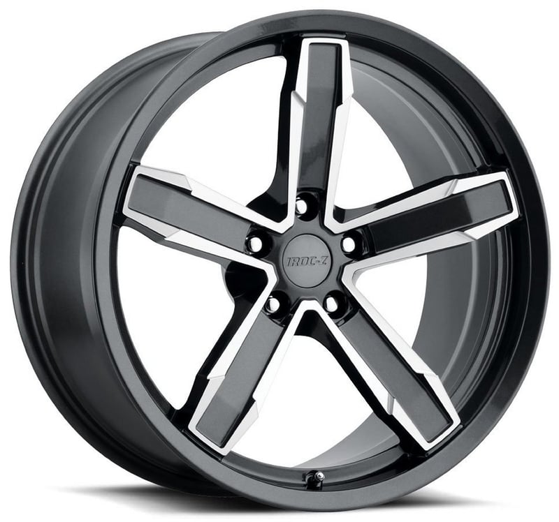 20x11 camaro iroc-z replica wheel grey machined face z10 5x120 43mm