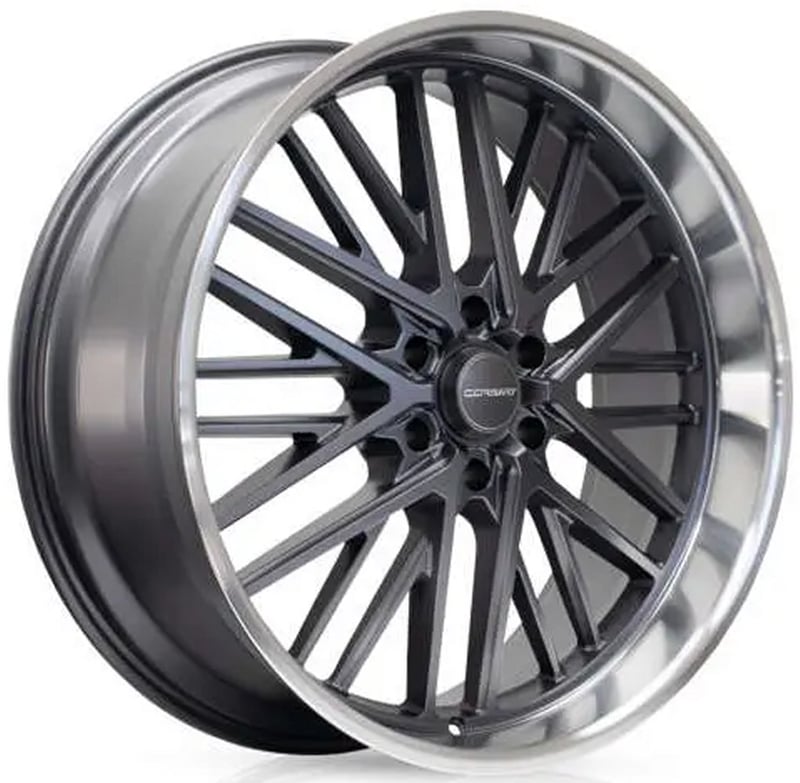 Corsart Kingpin 6 R505 Matte Gunmetal Diamond Cut Lip