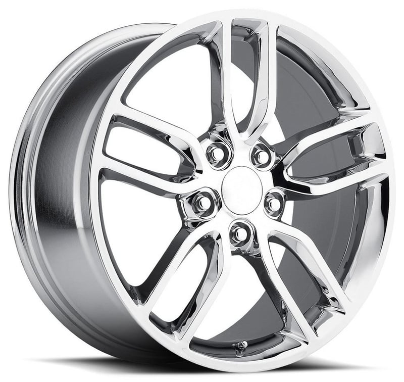 Factory Reproductions Replica Corvette C7 Z51 FR26 Replica Wheel Chrome