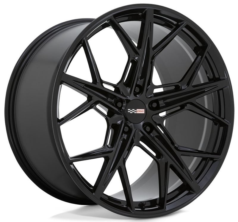 (clearance) 20x9 cray hammerhead gloss black 5x120 38mm