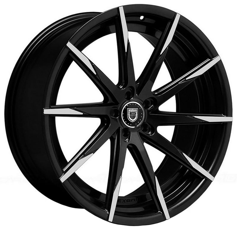 Lexani CSS-15 Gloss Black w/ Machined Tips