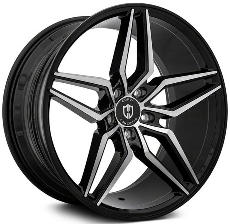 Curva Concepts C25 Gloss Black Machined