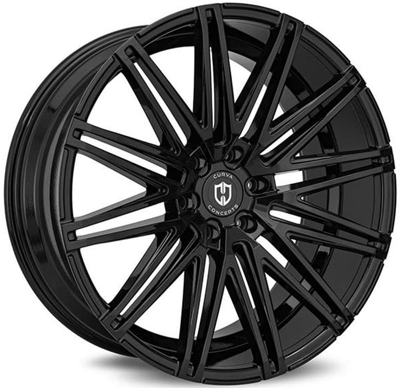 22x9.5 curva concepts c48 gloss black 6x5.5/139.7 25mm