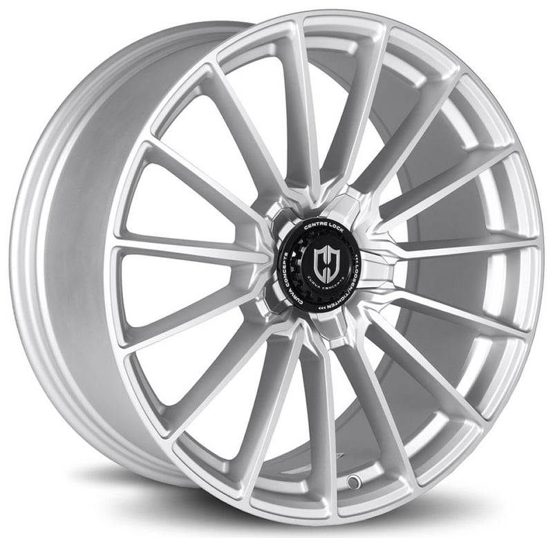 19x9 curva concepts cff75 silver machined (flow forged) (custom)