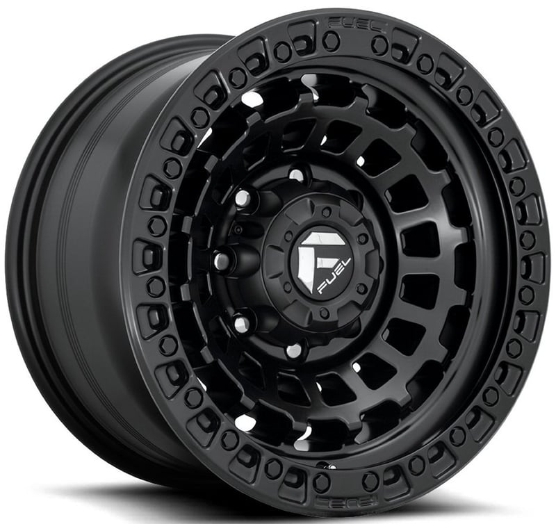 17x9 fuel off-road zephyr matte black d633 (truck) 8x6.5/165 1mm