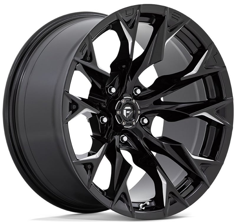 20x10 fuel off-road flame 5 gloss black milled d803 5x5.5/139.7 -18mm