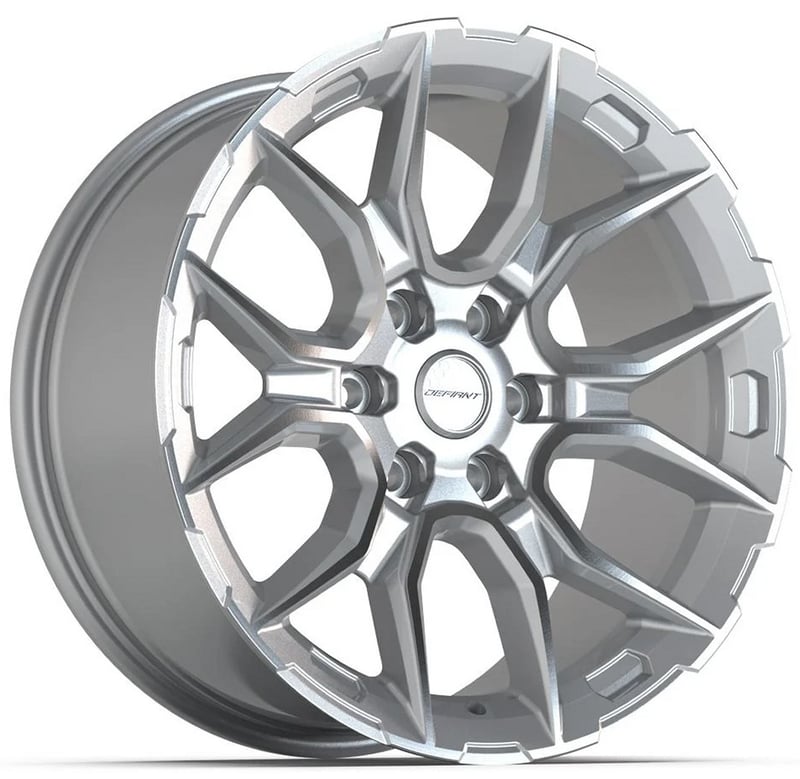 Defiant DF18 Gloss Silver Machined