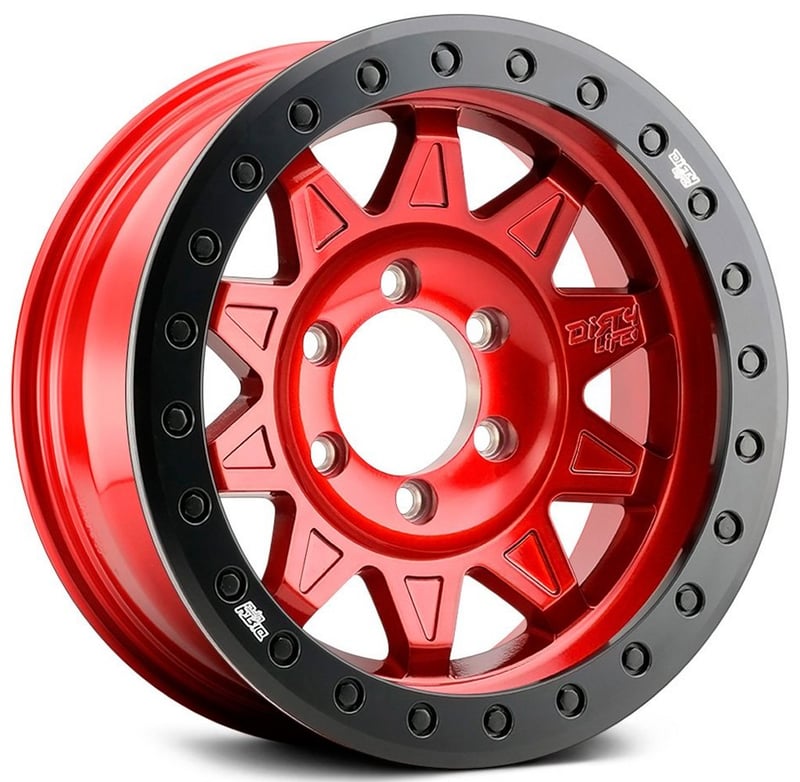 Dirty Life 9302 Roadkill Candy Red w/ Black Ring