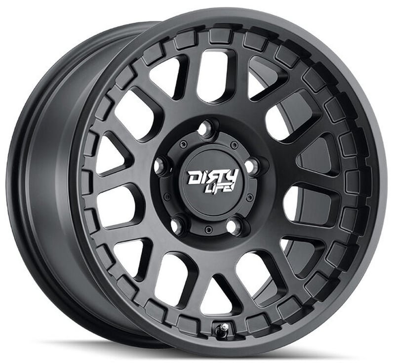 17x9 dirty life 9306 mesa matte black 6x5.5/139.7 -12mm