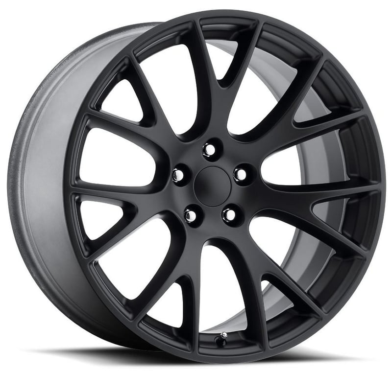 Factory Reproductions Replica Dodge Hellcat FR70 Replica Wheel Satin Black