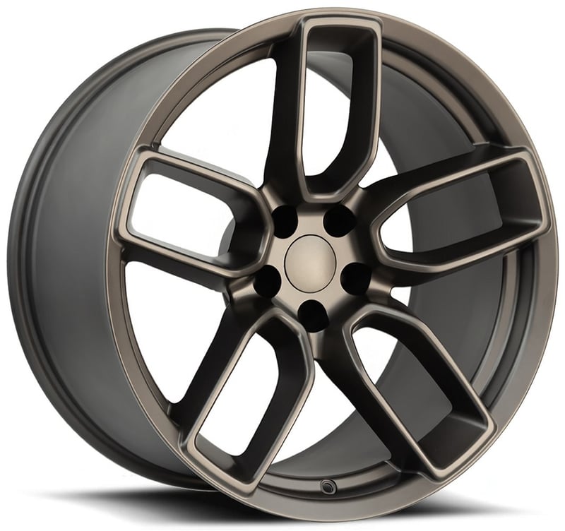 20x9.5 dodge widebody replica wheel bronze fr74 5x115 15mm