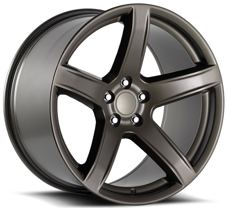 20x9.5 dodge hellcat hc2 replica wheel bronze fr77 5x115 15mm
