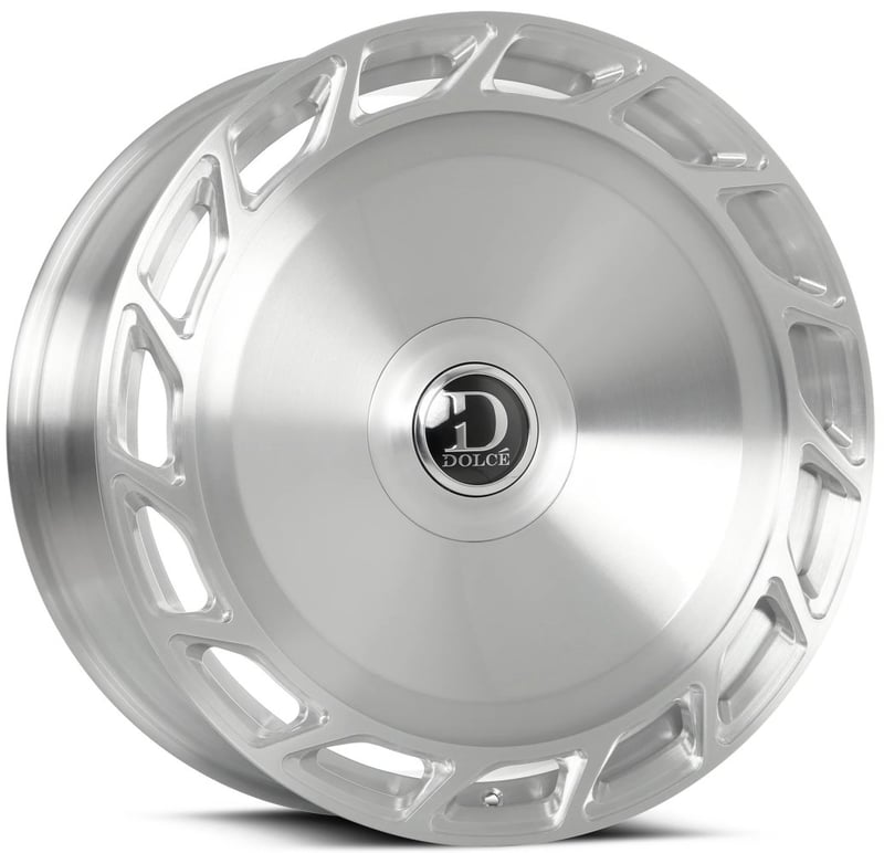 24x10 dolce luxury bigboy brushed silver 6x135 | 6x139.7/5.5 25mm