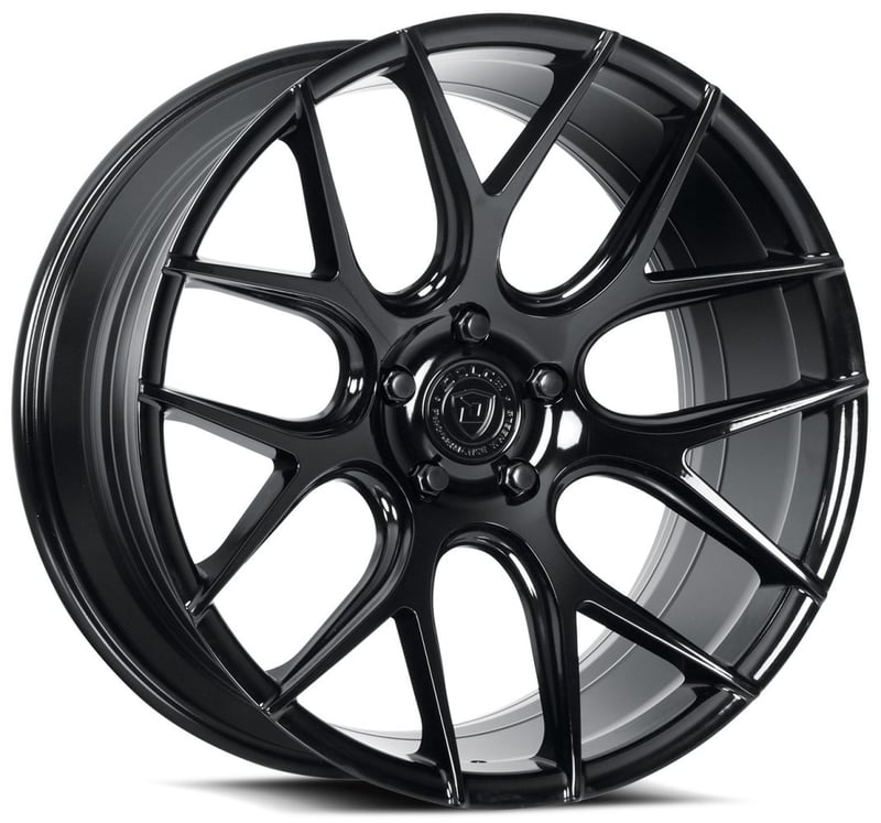 20x8.5 dolce performance monza gloss black 5x4.5/114.3 38mm
