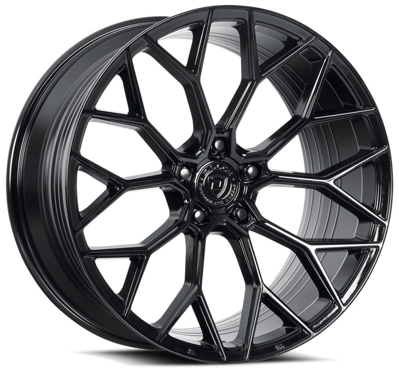 20x10 dolce performance pista gloss black 5x112 40mm