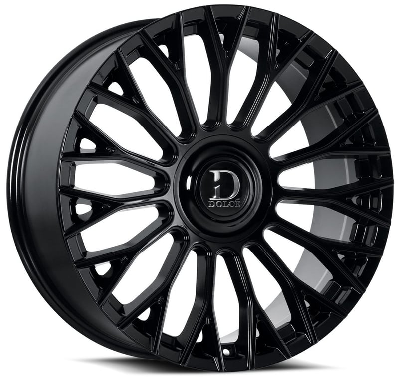 24x9 dolce luxury roma gloss black 6x135 6x5.5/139.7 15mm