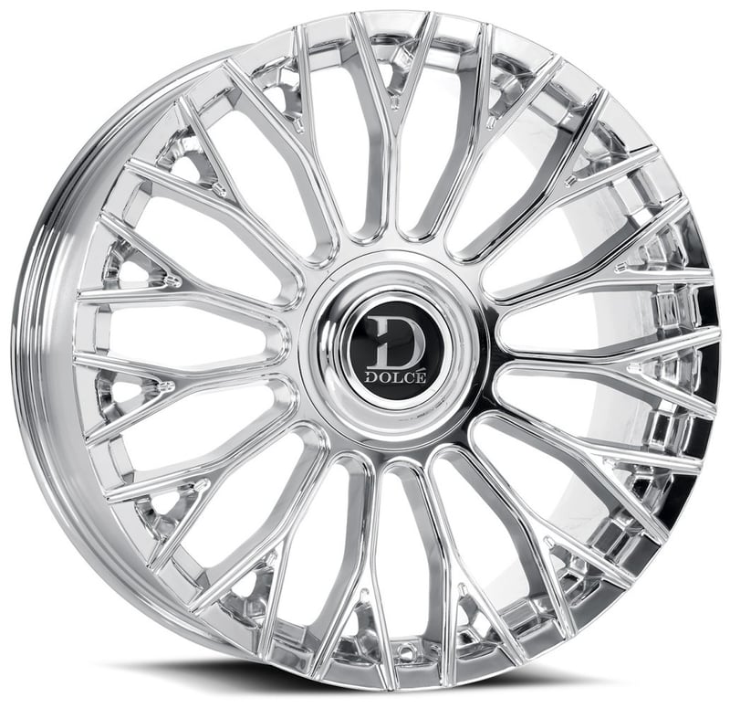 22x9.5 dolce luxury roma chrome 35mm (custom)