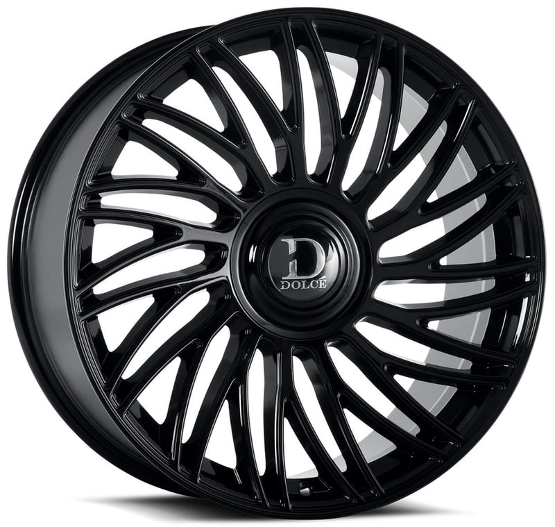 24x10 dolce luxury sesto gloss black 6x135 6x5.5/139.7 35mm