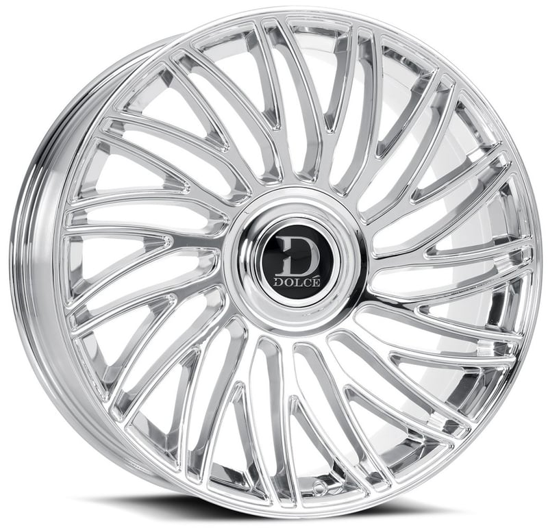 22x9.5 dolce luxury sesto chrome 6x135 6x5.5/139.7 18mm