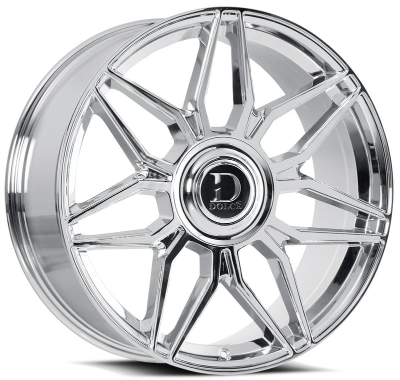 24x10 dolce luxury verona chrome 25mm (custom)