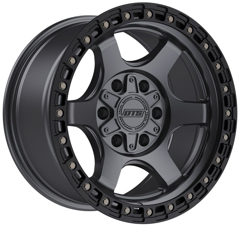 (special pricing) 17x9 dropstars 604ab anthracite w/ black ring 6x135 6x5.5/139.7 -12mm