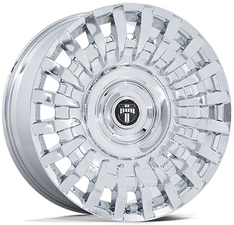 22x9 dub dc272 honcho chrome 5x4.25/108 5x4.5/114.3 38mm