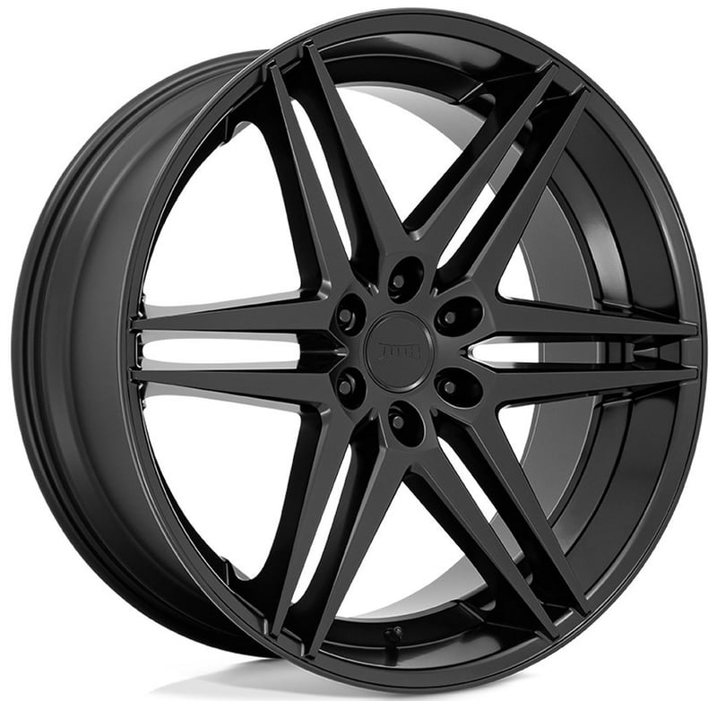 (clearance - no returns) 26x10 dub dirty dog matte black s269 6x5.5/139.7 25mm