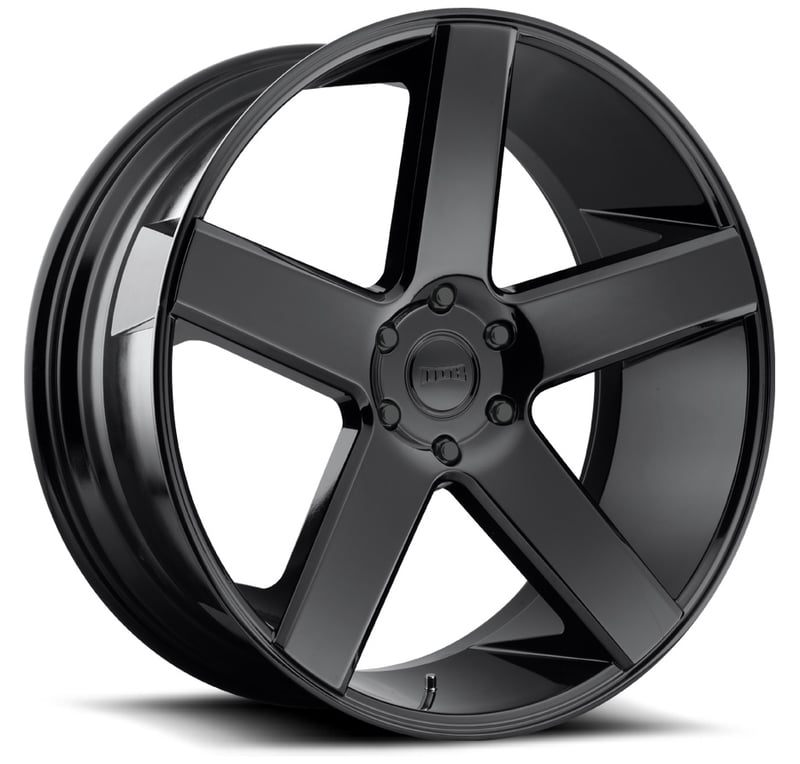 22x9.5 dub baller gloss black s216 6x5.5/139.7 19mm