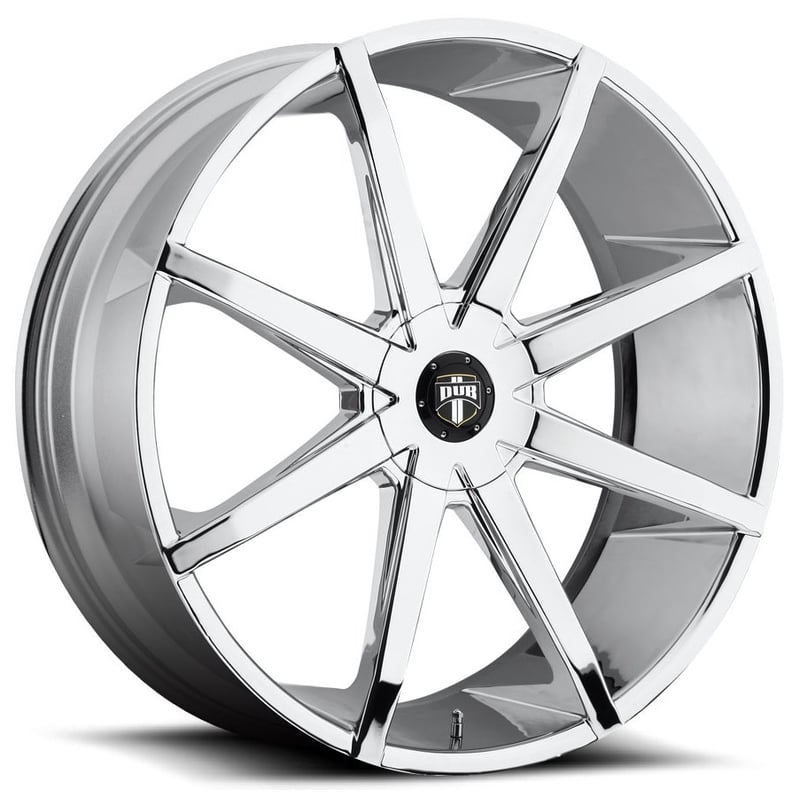 20x8.5 dub push chrome s201 6x120 6x132 35mm