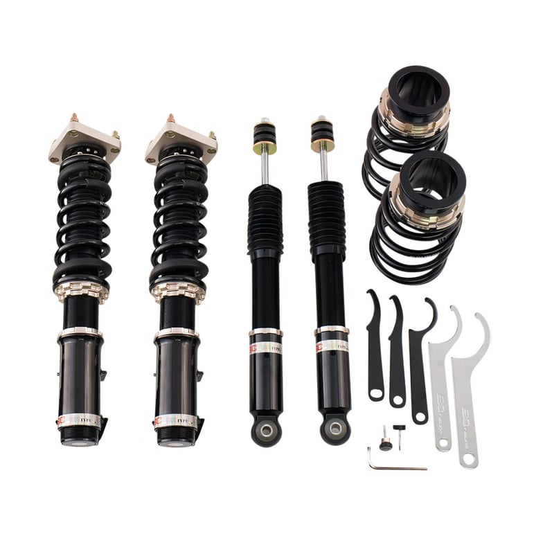 bc racing br series coilover kit for 1994-2004 ford mustang (exclude 99-04 cobra) e-10-br