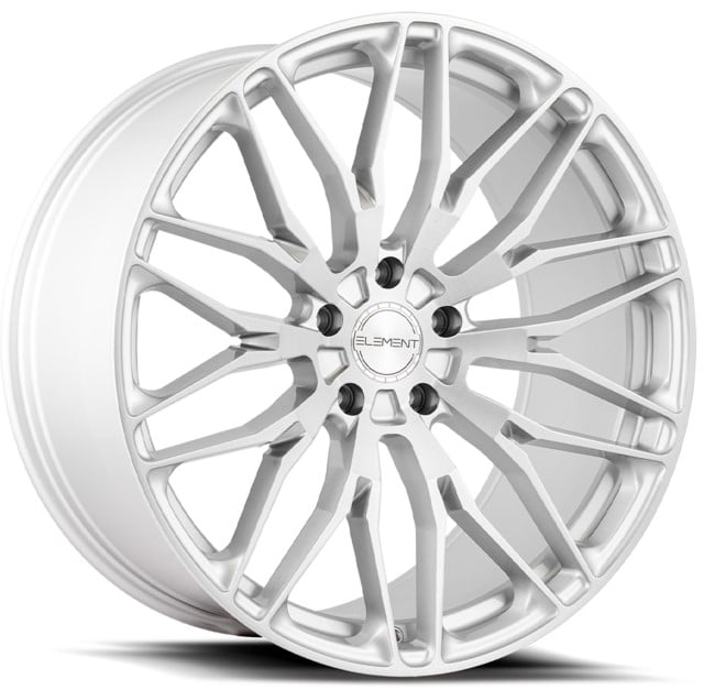 20x9 element el32 brushed silver 5x112 35mm