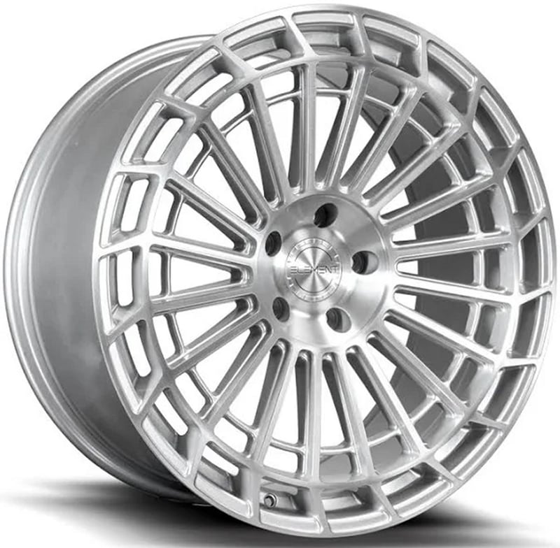 20x9 element el23 brushed silver 5x120 35mm
