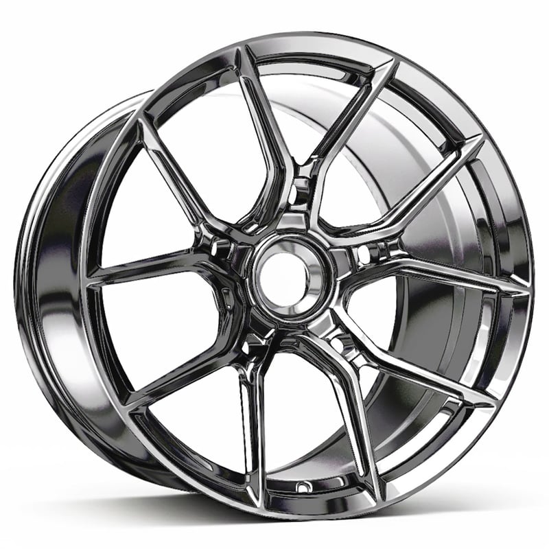 22x8 element forged cl-1 black chrome pvd (full forged) (custom)