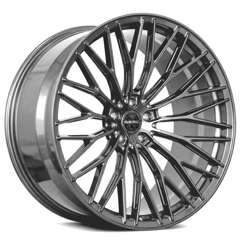 24x9.5 element forged me-1 gloss gunmetal (full forged) (custom)