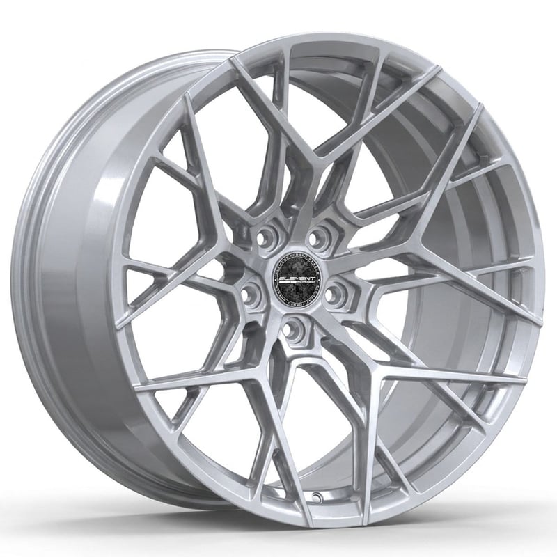 22x8 element forged me-11 gloss silver (full forged) (custom)