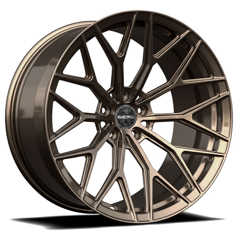 22x8.5 element forged me-7 gloss bronze (full forged) (custom)