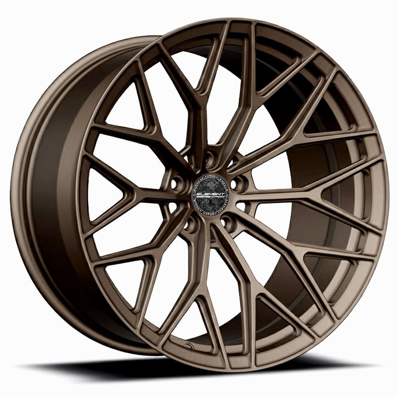 22x8.5 element forged me-7 satin bronze (full forged) (custom)