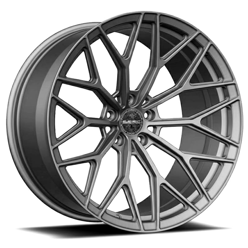 21x8.5 element forged me-7 satin gunmetal (full forged) (custom)