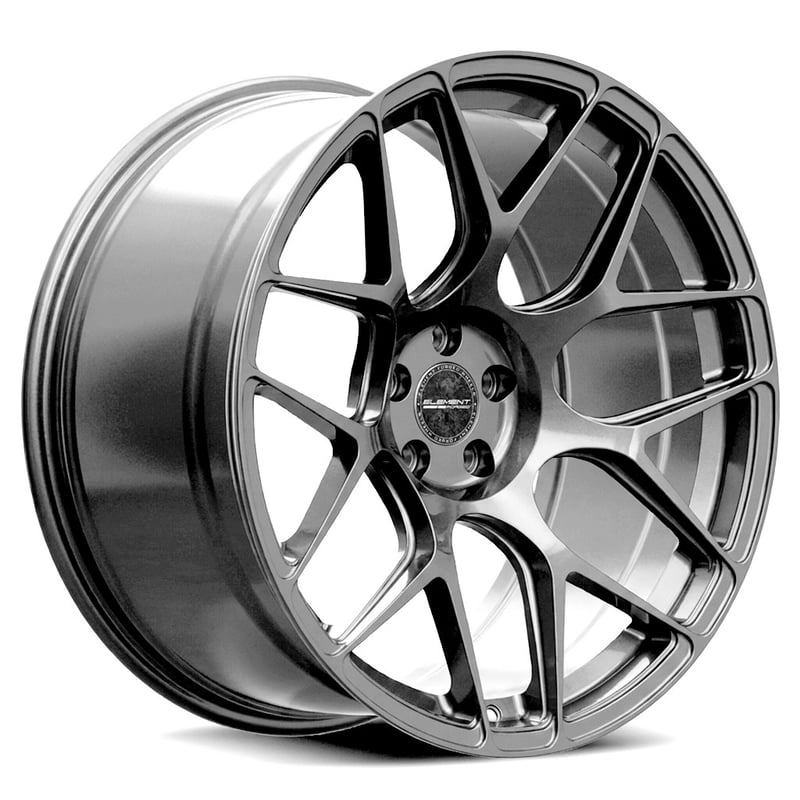 24x9.5 element forged me-2 gloss gunmetal (full forged) (custom)