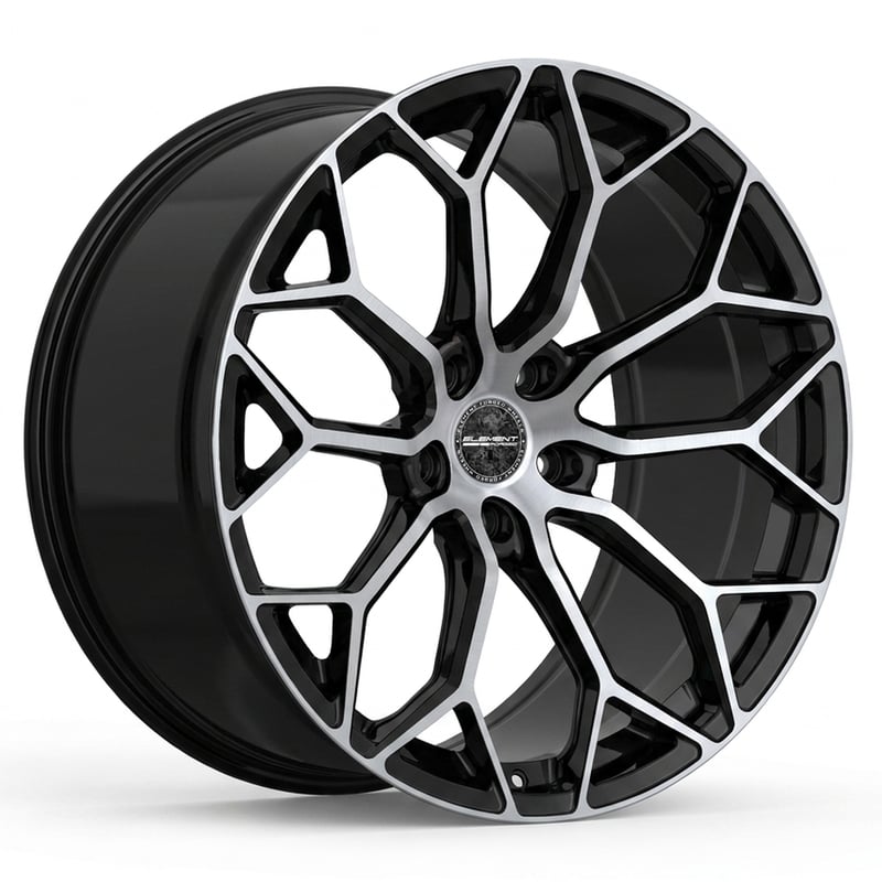 Element Forged ME-3 Gloss Black W/ Machined Face