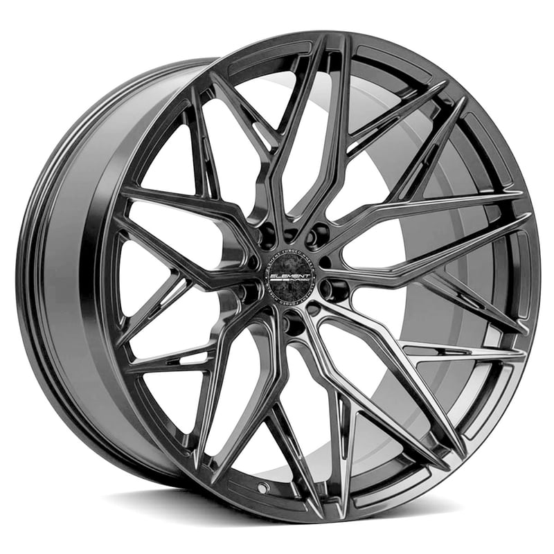 20x8 element forged me-5 gloss gunmetal (full forged) (custom)