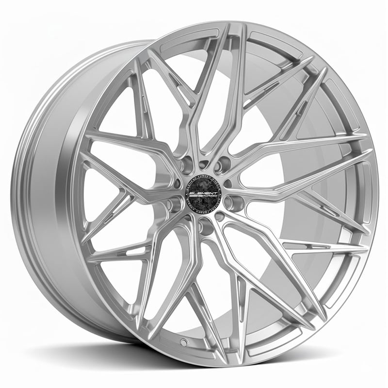 20x8 element forged me-5 gloss silver (full forged) (custom)