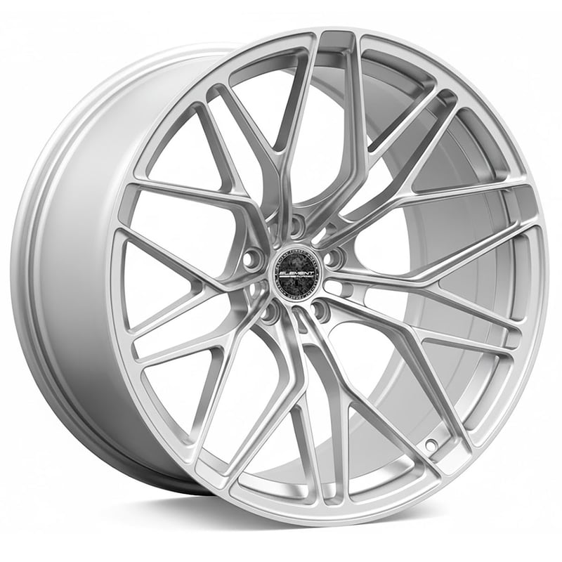 22x10 element forged me-6 satin silver (full forged) (custom)